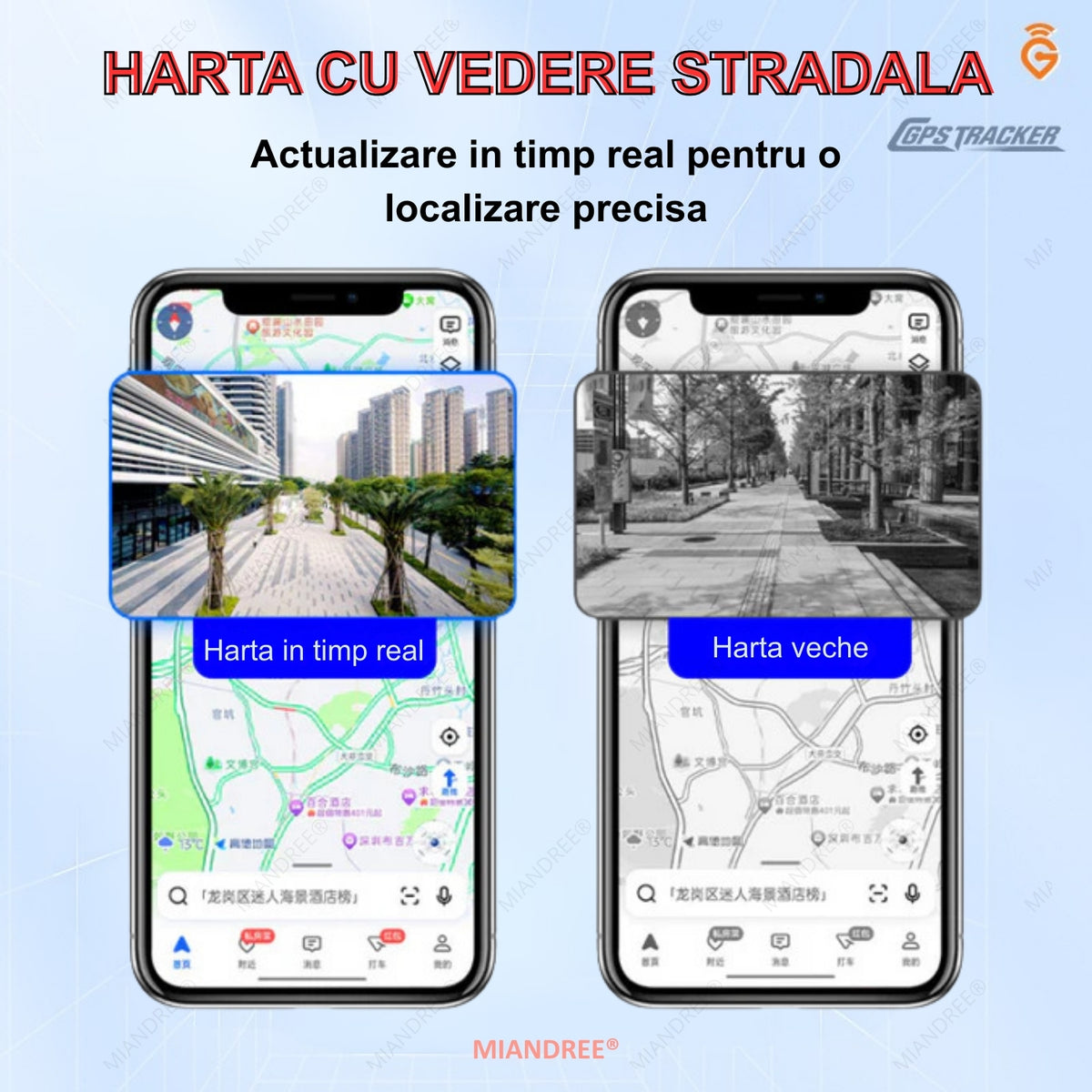 Mini Tracker GPS 4G MIANDREE® Q10A - Magnetic, 45 Zile Standby