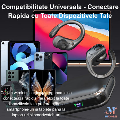 Căști Sport BX31 MIANDREE® - Bluetooth 5.3, 75h, IPX7