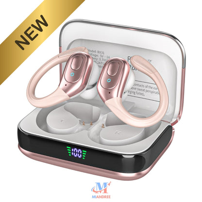 Căști Sport BX31 MIANDREE® - Bluetooth 5.3, 75h, IPX7