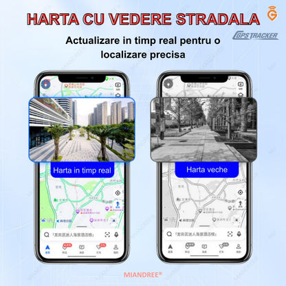 Mini Tracker GPS 4G LTE, Q10A, MIANDREE®, Portabil, Control de la Distanta, Monitorizare in Timp Real, Istoric Date, Ideal pentru Urmarire Discreta, Fixare Magnetica, Baterie 6000mAh Reincarcabila (15 ore live, 45 zile standby), Negru