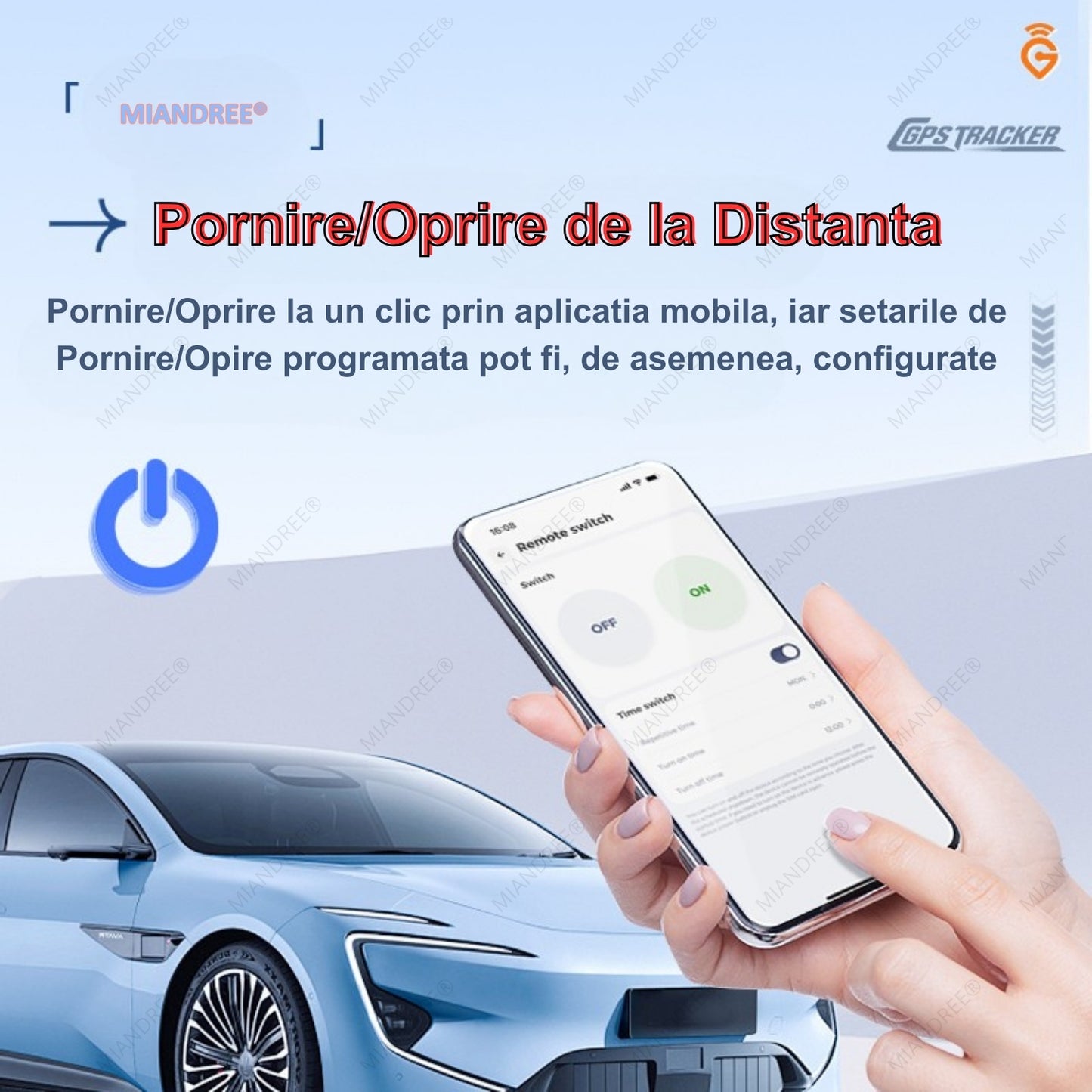 Mini Tracker GPS 4G LTE, Q10A, MIANDREE®, Portabil, Control de la Distanta, Monitorizare in Timp Real, Istoric Date, Ideal pentru Urmarire Discreta, Fixare Magnetica, Baterie 6000mAh Reincarcabila (15 ore live, 45 zile standby), Negru
